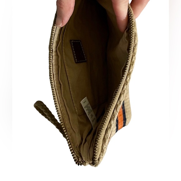 J.Jill multi colored jute clutch NWT - Picture 2 of 3